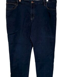 Coldwater Creek Dark Blue Denim Bootcut Pants 22W